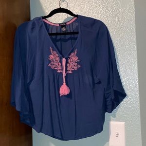Bohemian/Spanish Vibe Style Top